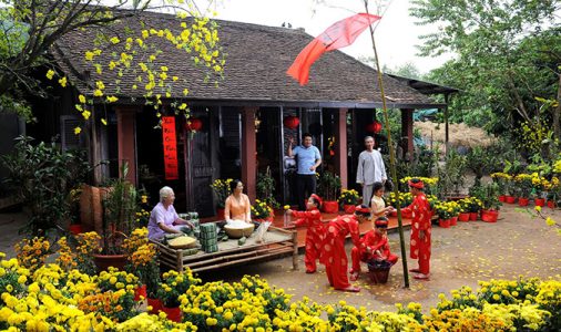 trang tri nha don tet